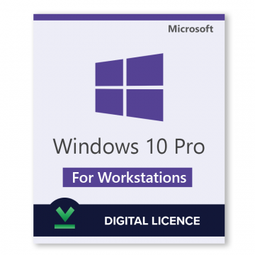 Licenta digitala Windows 10 Pro for Workstations Retail de la Digital Content Distribution LTD