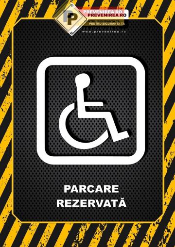 Afise pentru pentru persoana cu handicap de la Prevenirea Pentru Siguranta Ta G.i. Srl