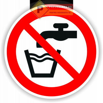 Etichete pentru interzicerea apei de la Prevenirea Pentru Siguranta Ta G.i. Srl