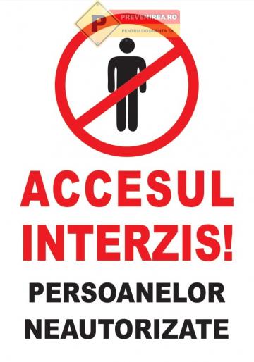 Indicator pentru accesul persoanelor neautorizate