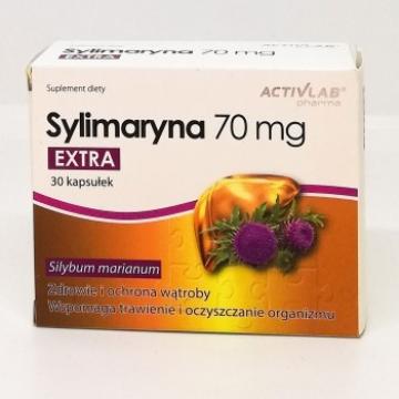 Supliment alimentar Activlab Sylimaryna 70mg, 30 capsule de la Krill Oil Impex Srl
