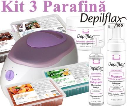 Kit 3 tratamente cu parafina - Depilflax
