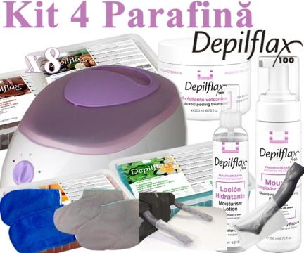 Kit 4 tratamente cu parafina - Depilflax