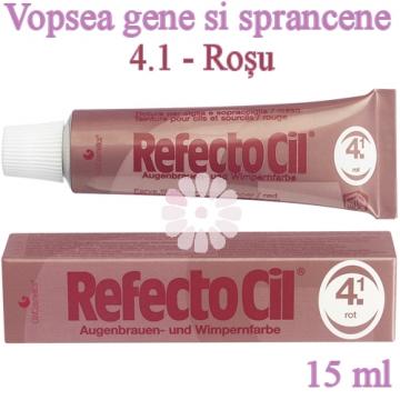 Vopsea gene si sprancene RefectoCil 15ml - 4.1 rosu de la Mezza Luna Srl.