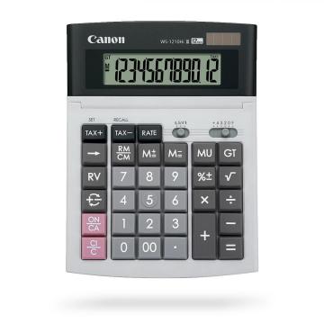 Calculator PC birou Canon WS-1210THB, 12 digiti, display LCD