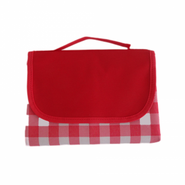 Patura picnic, 145 x 200 cm, carouri rosii de la Etoc Online