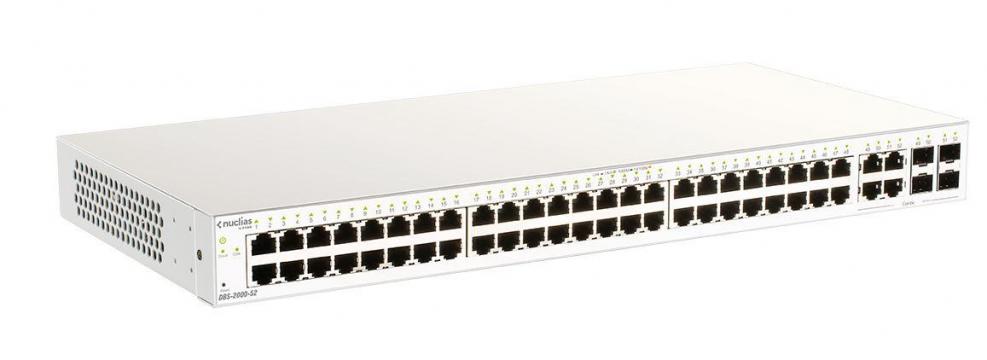 Switch D-Link DBS-2000-28MP, 28 porturi, Cloud Managed, PoE