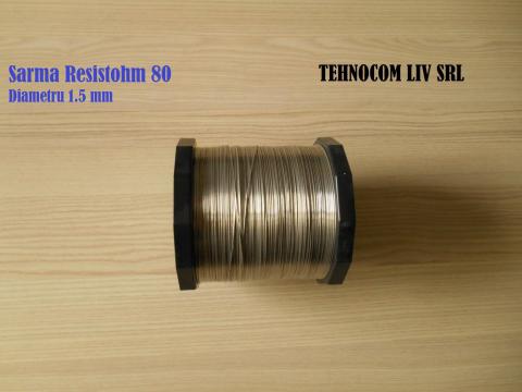 Sarma rezistiva D1.5mm de la Tehnocom Liv Rezistente Electrice, Etansari Mecanice