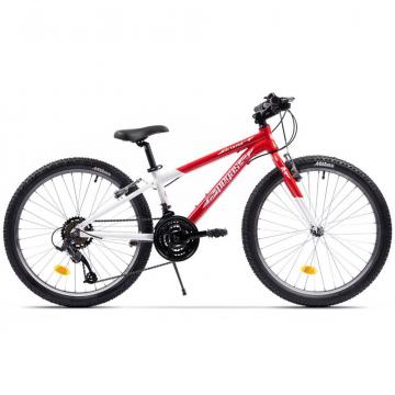 Bicicleta Pegas Drumet, 24 inch, rosu si alb, Drumet241RA de la Etoc Online