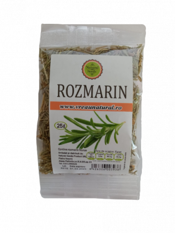 Rozmarin frunze 25g, Natural Seeds Product de la Natural Seeds Product SRL
