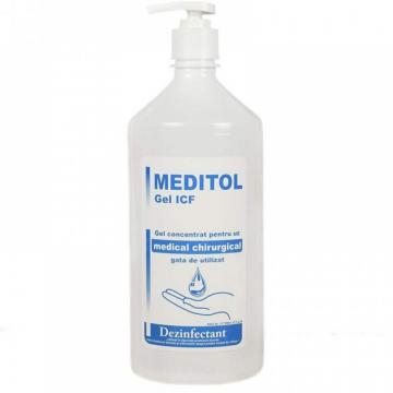Dezinfectant pentru maini Meditol Gel ICF 1 litru de la Dezitec Srl