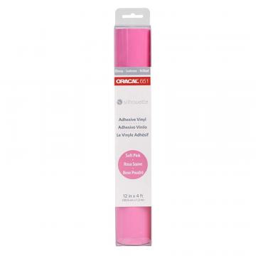 Vinil transfer Silhouette Sticker Oracal 651 - Soft Pink