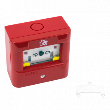 Buton adresabil de alarmare incendiu - Unipos FD7150N de la Big It Solutions