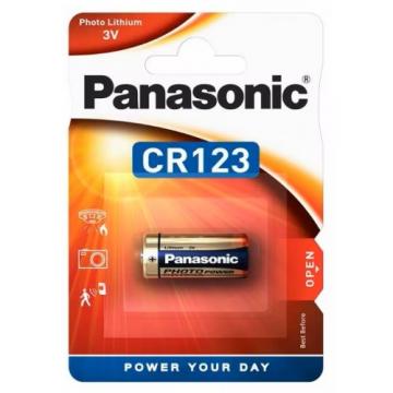 Baterie Litiu Panasonic CR123 3V 1550mAh