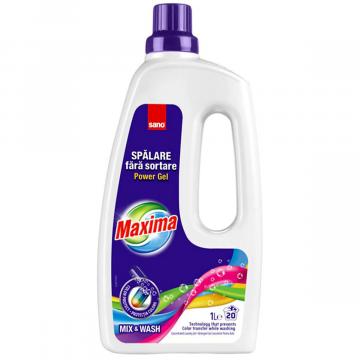 Detergent Sano Maxima Power Gel MixWash (1 litru)