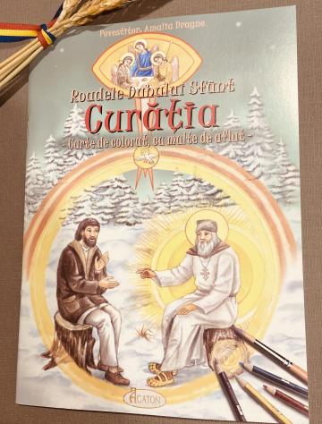 Carte de colorat Curatia - roadele Duhului Sfant de la Candela Criscom Srl.