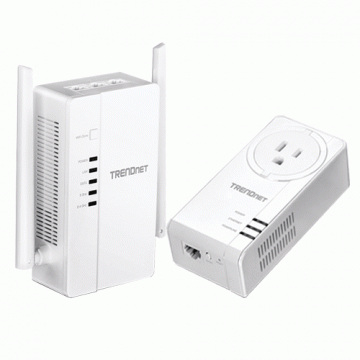 Kit Wireless Powerline WiFi Everywhere 1200 AV2 - TRENDnet T de la Big It Solutions