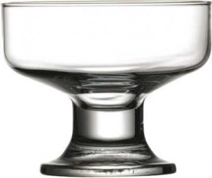 Cupa sticla pentru servire inghetata 280 ml de la Fimax Trading Srl
