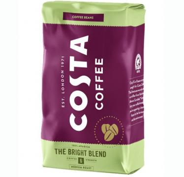 Cafea boabe Costa The Bright Blend 1 kg de la KraftAdvertising Srl