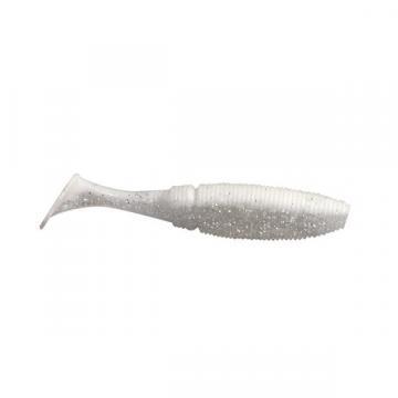 Naluca Shad Power Shad Dual White Ghost 10cm, 8buc/plic de la Pescar Expert