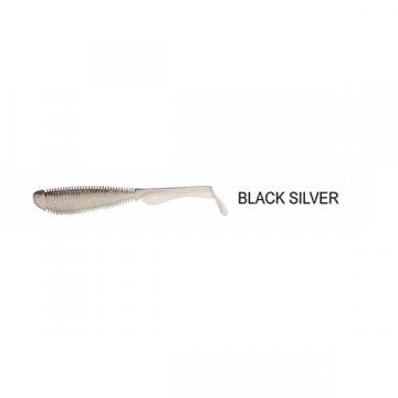 Naluca Shad Soul Shad Black Silver 11.5cm 6buc/plic Rapture de la Pescar Expert