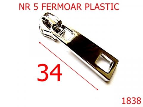 Cursor fermoar plastic nr.5 /nikel 1838 de la Metalo Plast Niculae & Co S.n.c.