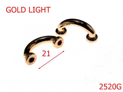 Sustinator ornamental gold light 21 mm gold 2520G