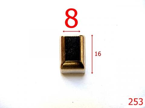 Ornamente poseta 8 mm nichel 11B 11B3 4L5 A14 25 de la Metalo Plast Niculae & Co S.n.c.