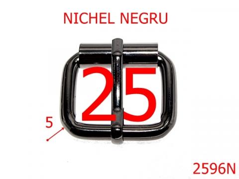 Catarama cu rola 25 mm 5 nichel negru 7G1 6F5 6F7 2596N de la Metalo Plast Niculae & Co S.n.c.
