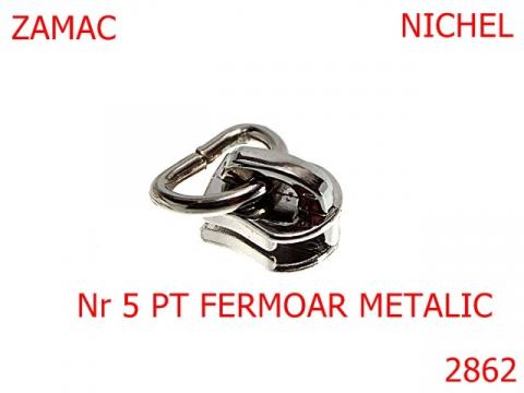 Cursor metalic No.5 mm nichel 2E1 2862 de la Metalo Plast Niculae & Co S.n.c.