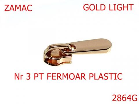 Cursor plastic No.3 mm gold light C41 2864G de la Metalo Plast Niculae & Co S.n.c.