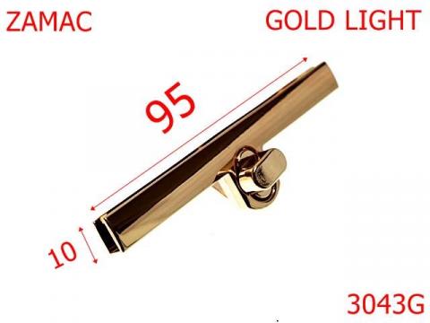 Inchizatoare 95x10 mm gold light 14i13/12i11 3043G de la Metalo Plast Niculae & Co S.n.c.