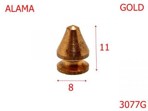 Crampon alama 11 mm 8 gold 3G1 3077G de la Metalo Plast Niculae & Co S.n.c.