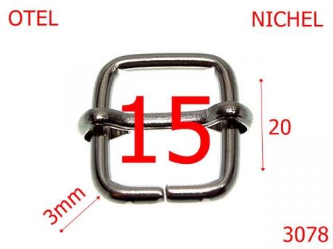 Catarama reglaj 15 mm 3 nichel 1D4 1A7 6K7/6F7 3078 de la Metalo Plast Niculae & Co S.n.c.