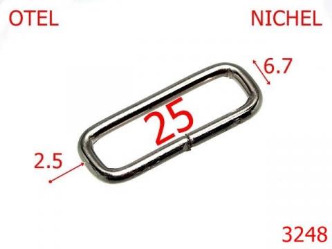 Inel dreptunghiular 25 mm 2.5 nichel 3i7 3248 de la Metalo Plast Niculae & Co S.n.c.