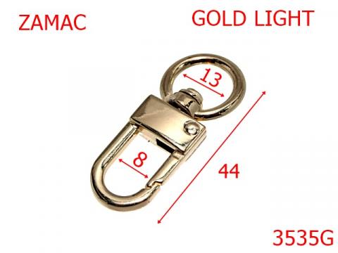 Carabina 13 mm gold light 5x8 3535G
