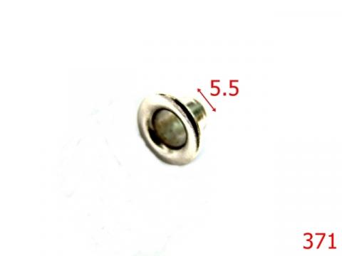 Ochet plat 5.5 mm nichel 2C8 V8 371 de la Metalo Plast Niculae & Co S.n.c.
