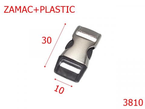 Trident metal + plastic 10 mm nichel Ai17/1C4, 3810 de la Metalo Plast Niculae & Co S.n.c.