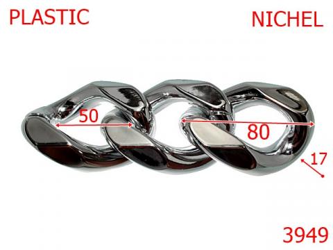 Za lant plastic 80 mm 17 nichel 3949 de la Metalo Plast Niculae & Co S.n.c.