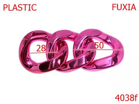 Lant plastic 50 mm Fuxia 4038f/ZA de la Metalo Plast Niculae & Co S.n.c.