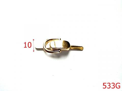 Sustinator 10 mm gold 4A7 C38 533G de la Metalo Plast Niculae & Co S.n.c.