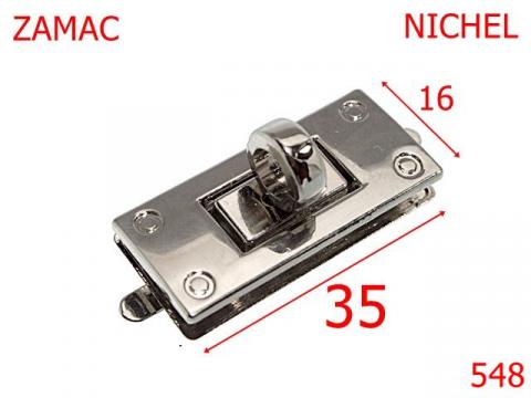 Inchizatoare 35x15 mm nichel 12K2 E4 548 de la Metalo Plast Niculae & Co S.n.c.