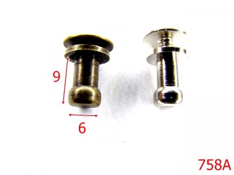 Opritori 9 mm clasici cureluse 6x9 mm antic 4J4 F40 758A