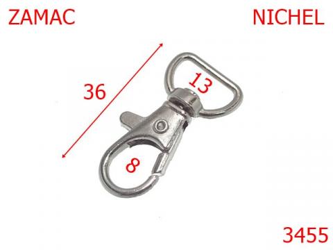 Carabina poseta 13 mm nichel 5D4 3455 de la Metalo Plast Niculae & Co S.n.c.