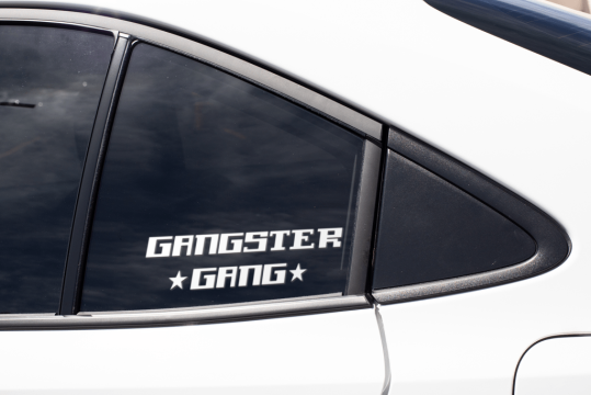 Sticker auto - Gangster Gang Star de la Elvis Fit Enterprises Srl