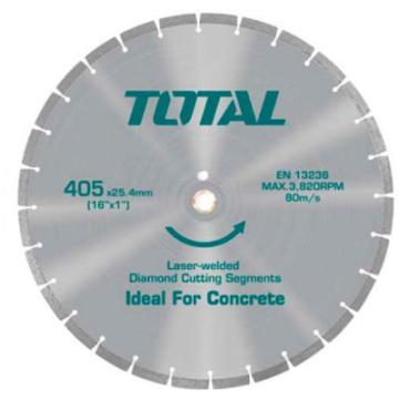Disc diamantat debitare beton Total TAC2144052 de la Full Shop Tools Srl