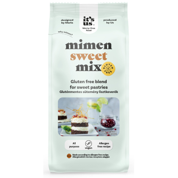 Mix fara gluten pentru prajituri MiMen Sweet Mix 500g de la Naturking Srl
