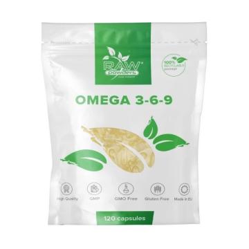 Supliment alimentar Raw Powders Omega 3-6-9, 120 capsule de la Krill Oil Impex Srl