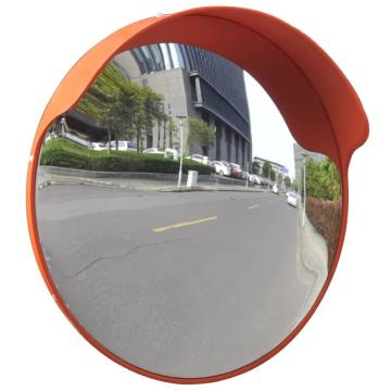 Oglinda de trafic convexa, portocaliu, 45 cm
