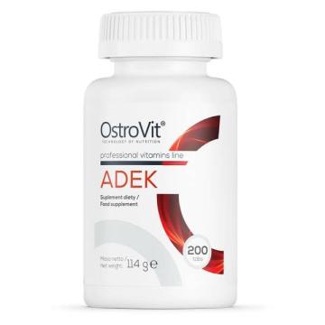 Supliment OstroVit ADEK (Vitaminele A, D, E, K) 200 tablete